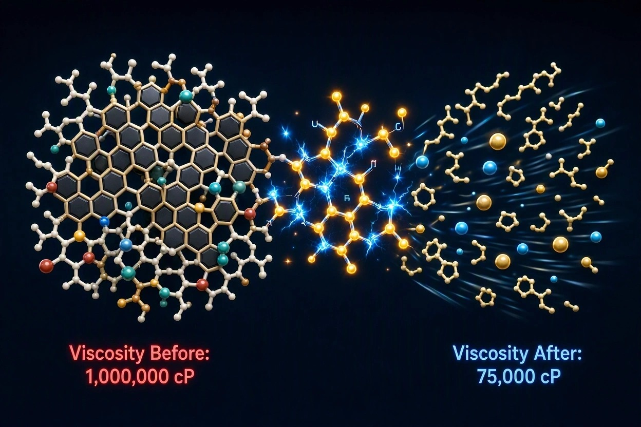Oil well with RDV® Dynamic Vasoactive Reactor technology overlay — next generation EOR solution