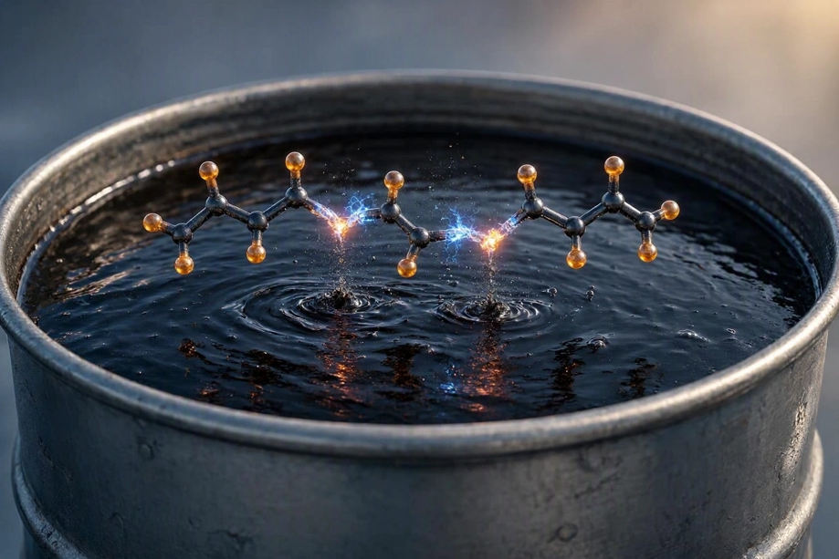 RDV protonation process — molecular fragmentation of heavy hydrocarbons C17+ to C13-C16